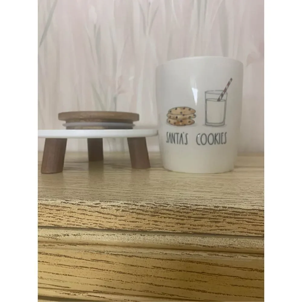 Rae Dunn Santa's Cookies Cellar